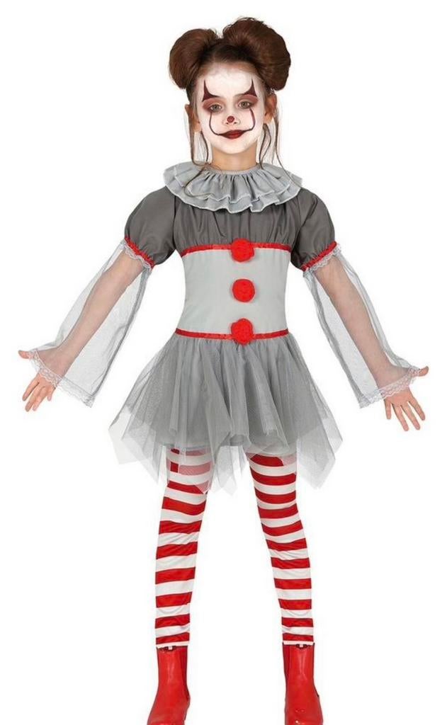 2 x clown It jurkje te koop, Kinderen en Baby's, Carnavalskleding en Verkleedspullen, Zo goed als nieuw, Jongen of Meisje, Ophalen