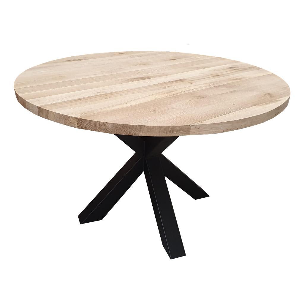 Eettafel | ronde eettafel | tafel | eiken | eettafel rond