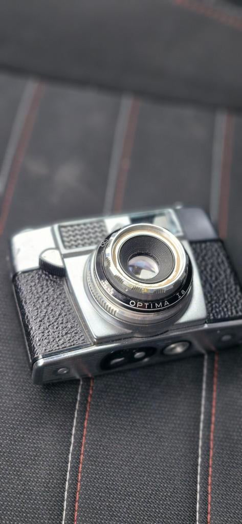Vintage Agfa Optima 1a Camera, Audio, Tv en Foto, Fotocamera's Analoog, Ophalen of Verzenden, Gebruikt, Compact, Overige Merken