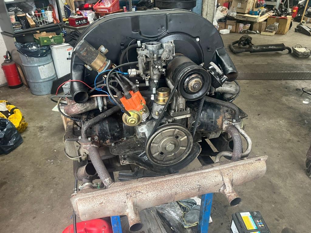 1600 cc vw kever T1 Karmann Ghia T2 Brazil, Auto-onderdelen, Motor en Toebehoren, Volkswagen, Gebruikt, Verzenden