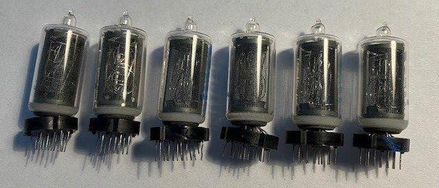 6 stuks Nixie buizen NL5859AS, Ophalen of Verzenden, Gebruikt