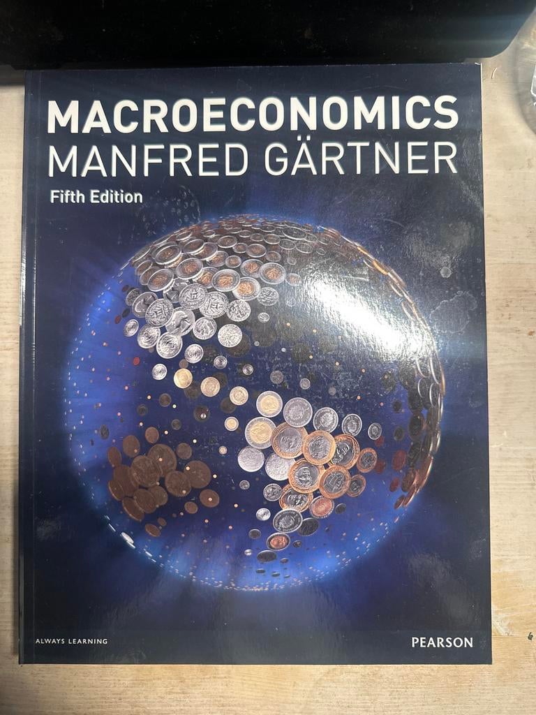 Macroeconomics Manfred Gärtner - Perfecte Staat!, Boeken, Ophalen of Verzenden, Beta, Zo goed als nieuw, WO
