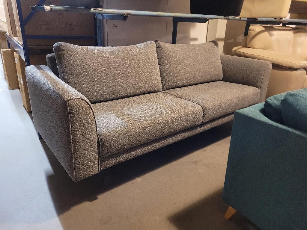 Bankstellen tweedehands, Huis en Inrichting, Banken | Bankstellen, Gebruikt, Rechte bank, Driepersoons, 200 tot 250 cm, 75 tot 100 cm