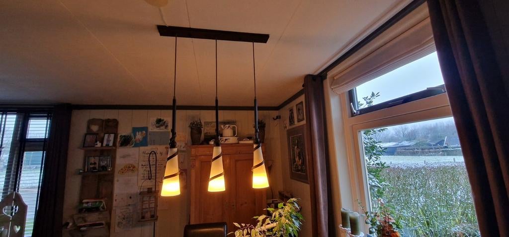 Te koop mooie hanglamp, Ophalen, Minder dan 50 cm