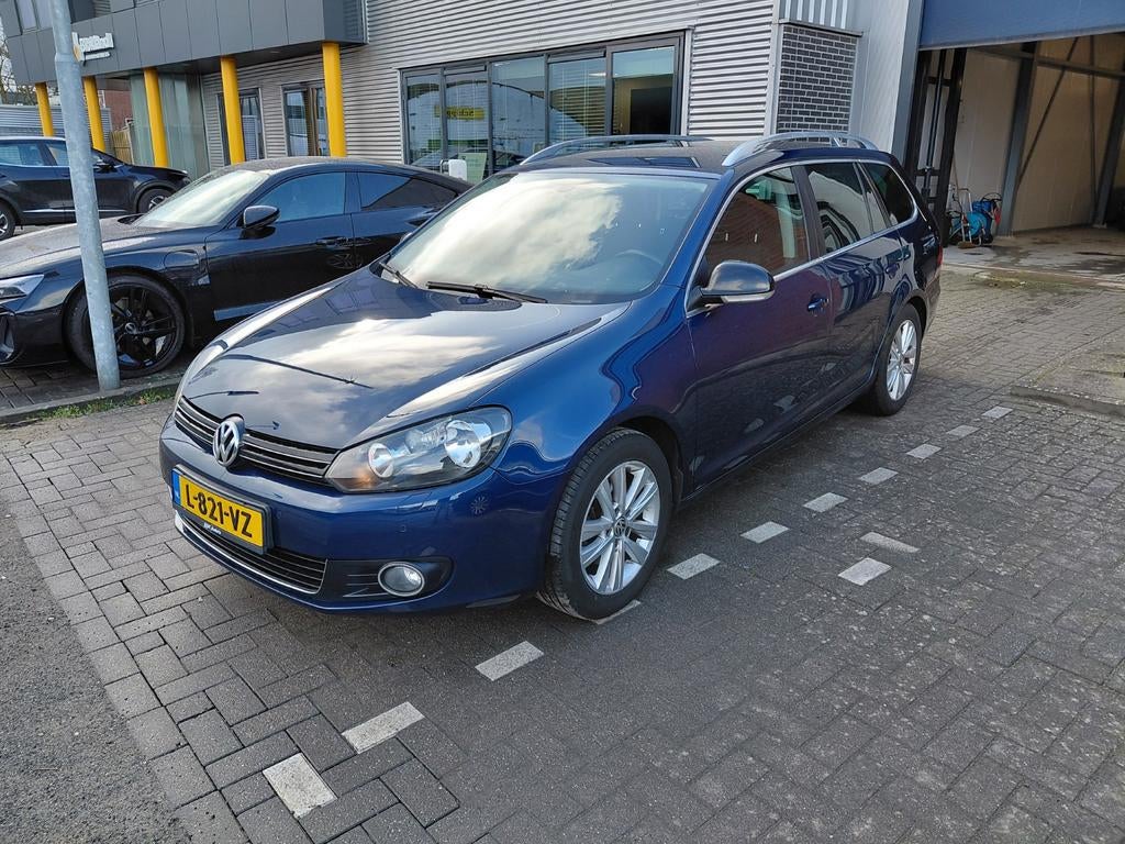 Volkswagen Golf 1.4 TSI 90KW  2012 Highline zeer compleet, Auto's, Volkswagen, Voorwielaandrijving, Stof, Zwart, 4 cilinders