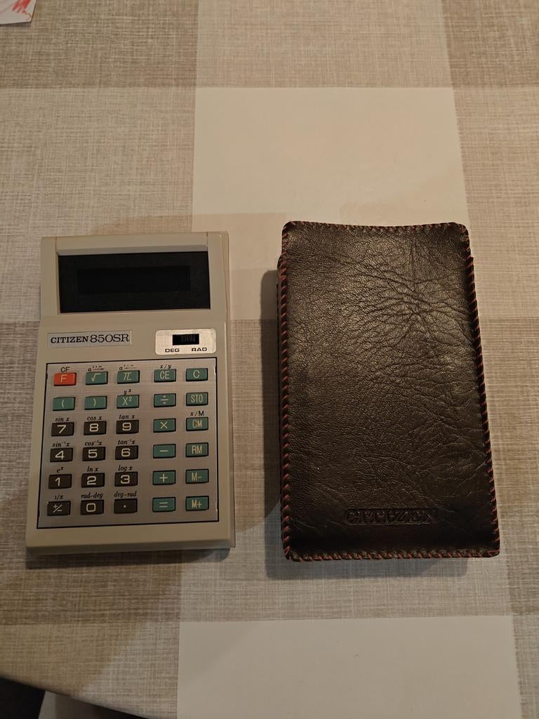 Citizen 850SR Rekenmachine - Vintage, Ophalen of Verzenden