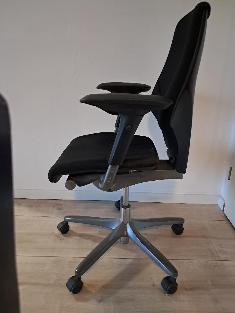 bureaustoel, Ophalen, Gebruikt, Zwart, Bureaustoel