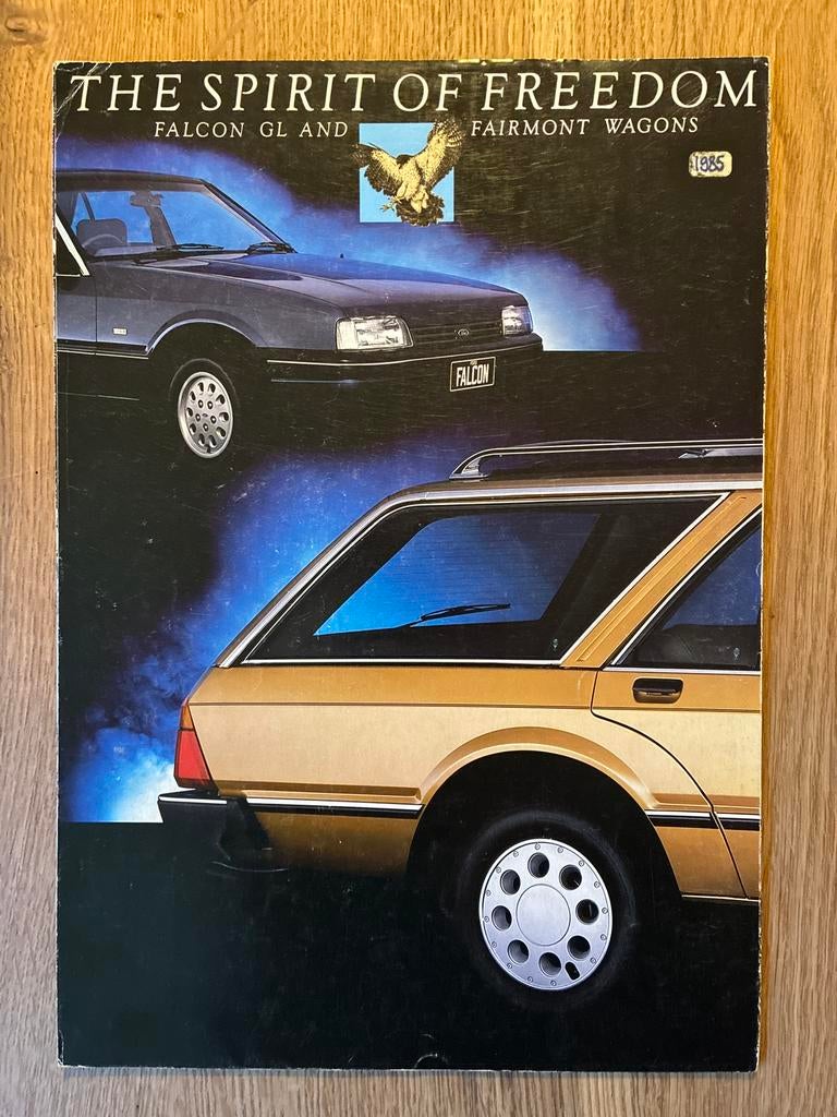 Ford Falcon GL en Fairmont Wagons Australische brochure, Verzenden, Zo goed als nieuw, Ford