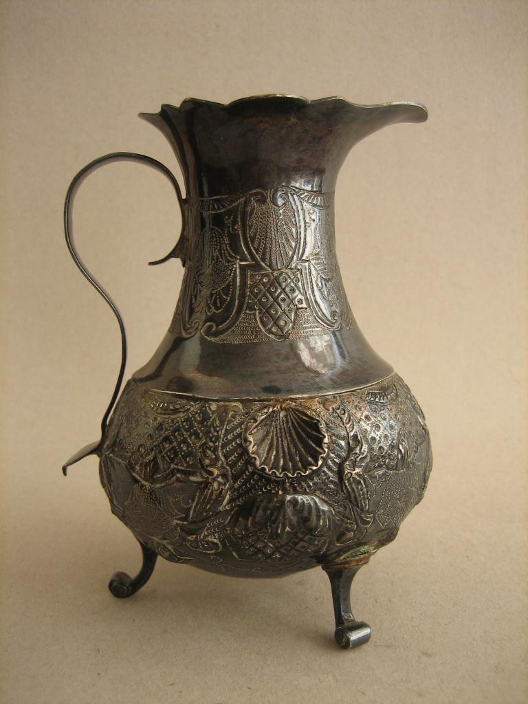Antiek oud zilver kannetje 18e eeuw, Ophalen of Verzenden, Zilver