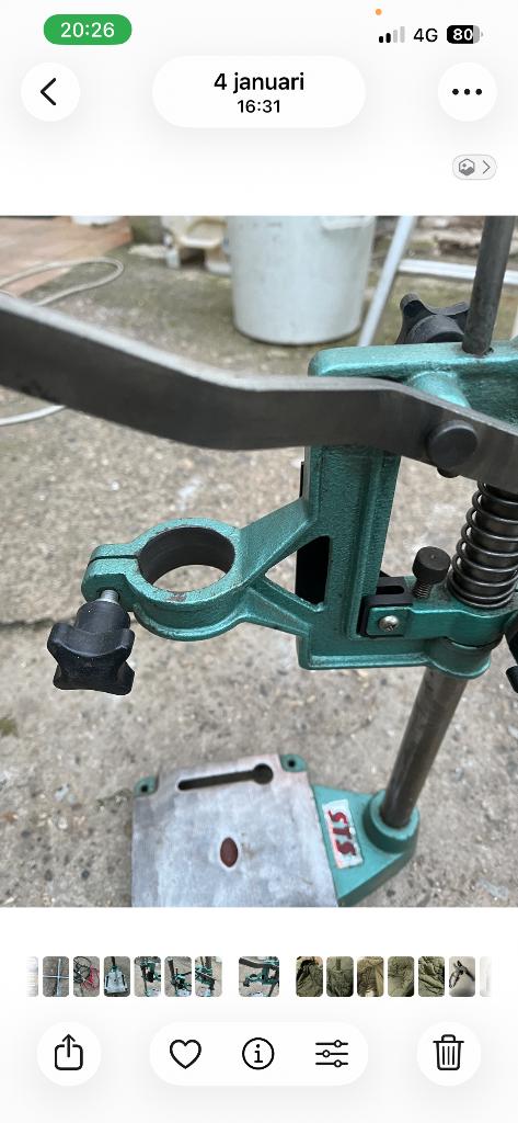 Kolomboor, Ophalen, Variabele snelheid, Kolomboormachine, Gebruikt