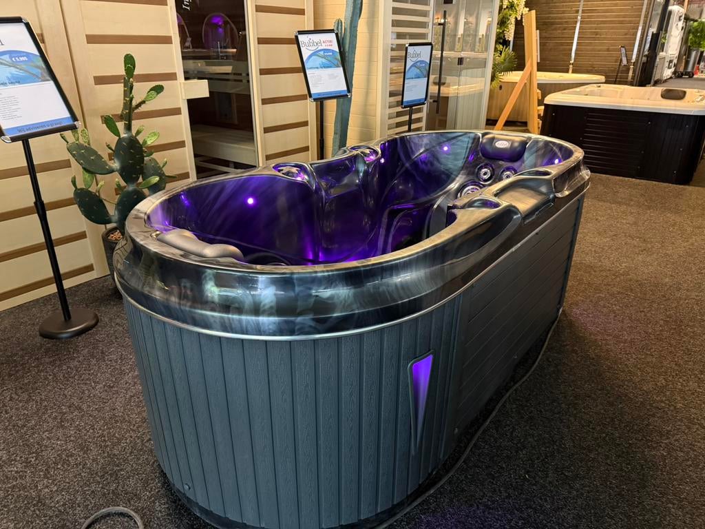 Jacuzzi 2 persoons black marble balboa !, Ophalen, Pomp