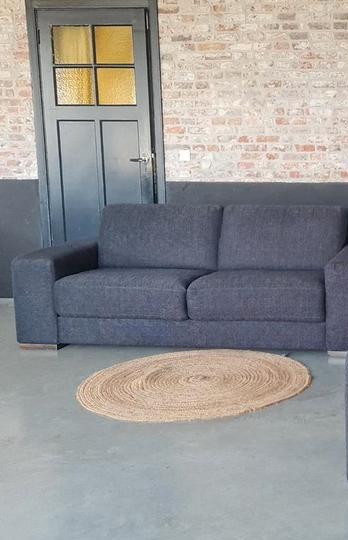 Natuzzi 2 pers bank, Natuzzi, Eenpersoons, Natuzzi, 75 tot 100 cm