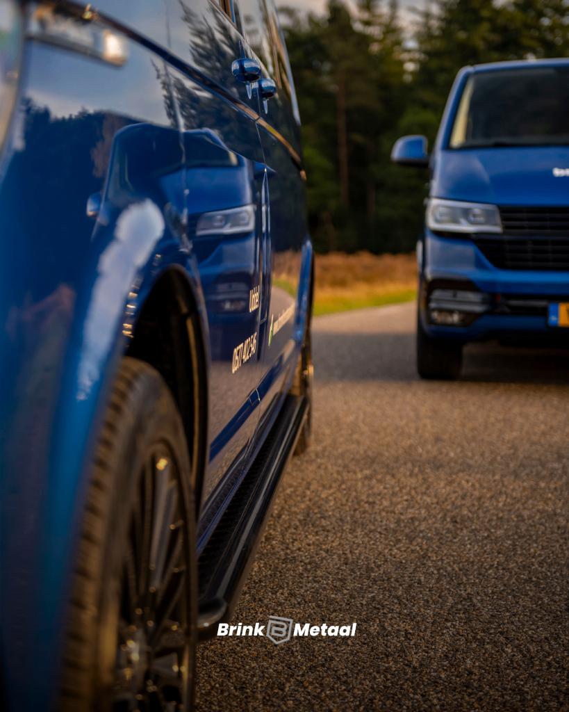 RVS Sidebar VW Transporter T6.1 - Brink-metaal, Auto-onderdelen, Sidebars, Ophalen of Verzenden, Nieuw