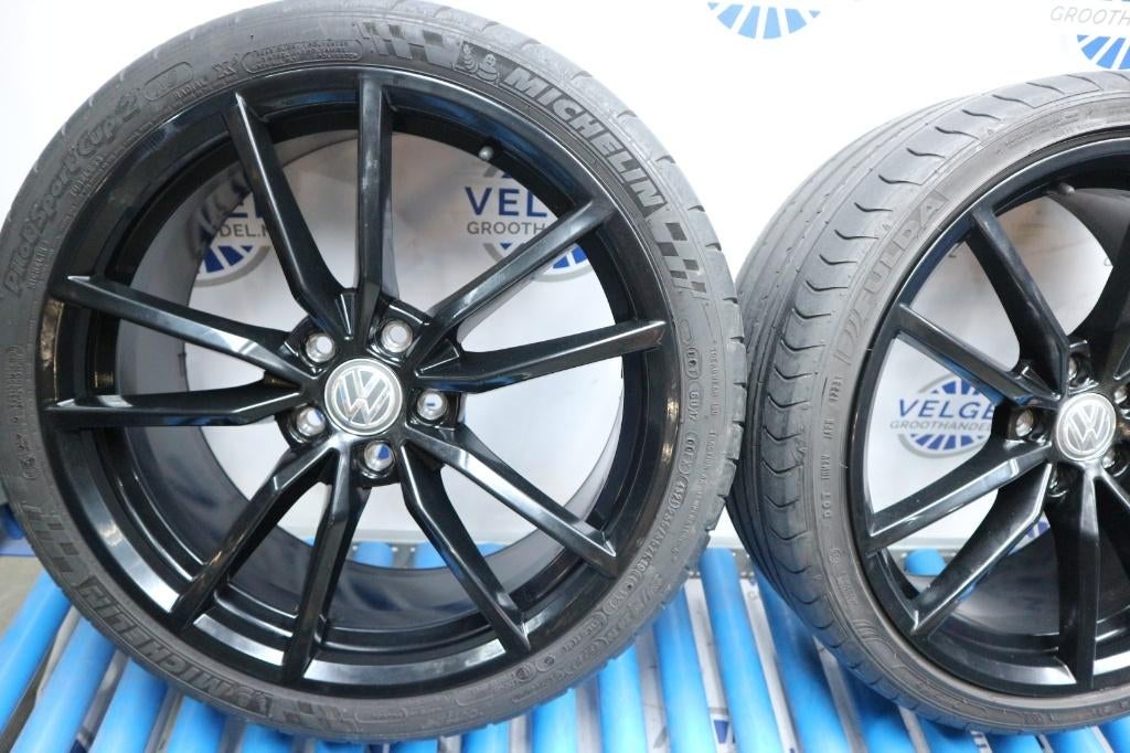 VW Pretoria velgen 19 inch origineel Golf 6 7 8 caddy, 19 inch, Gebruikt, Verzenden, Banden en Velgen