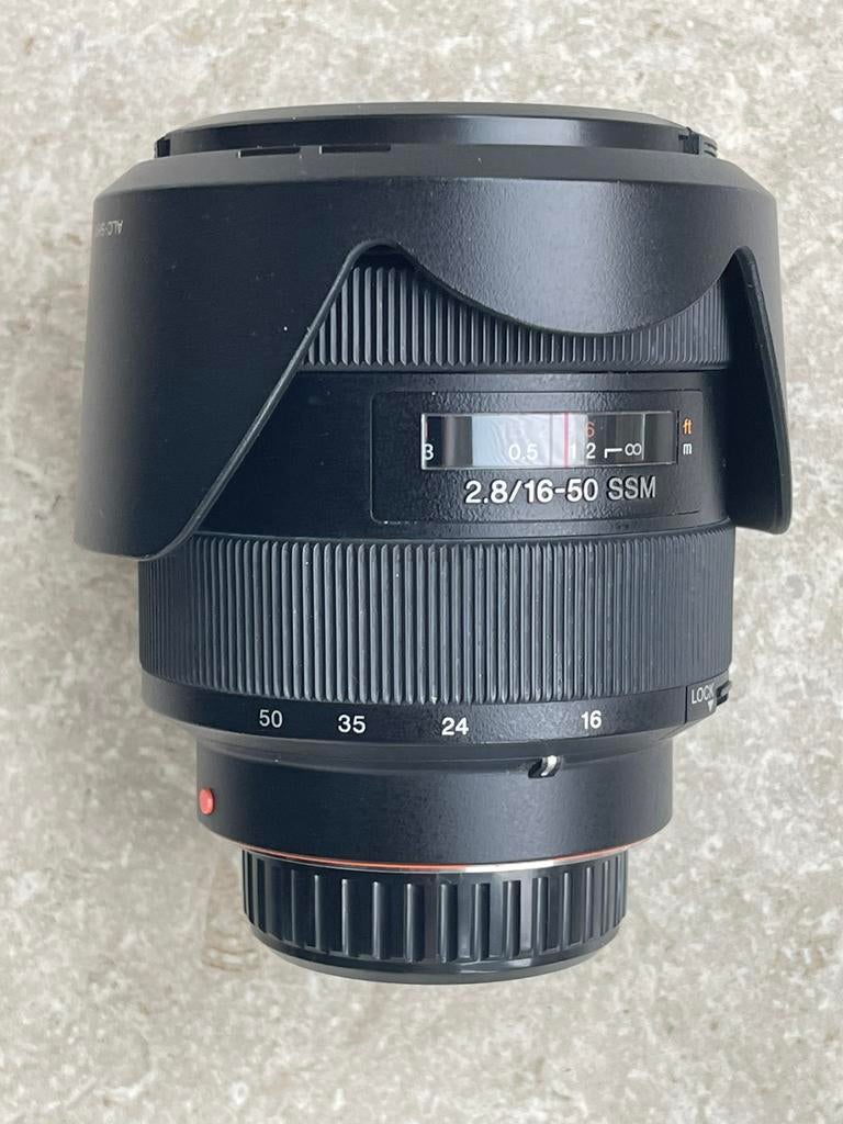 Sony 16-50 F 2,8 DT, Audio, Tv en Foto, Fotografie | Lenzen en Objectieven, Ophalen of Verzenden, Zo goed als nieuw, Standaardlens