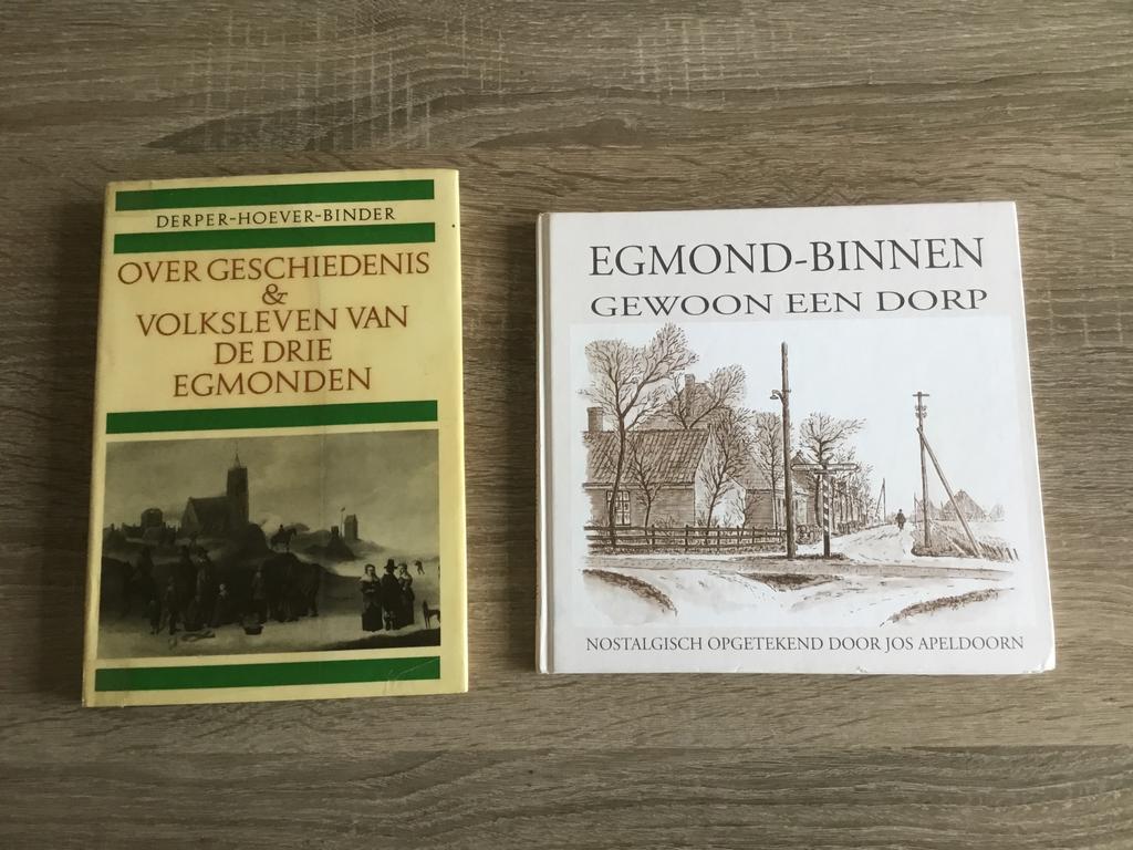Historische boeken Egmond, Ophalen, Gelezen