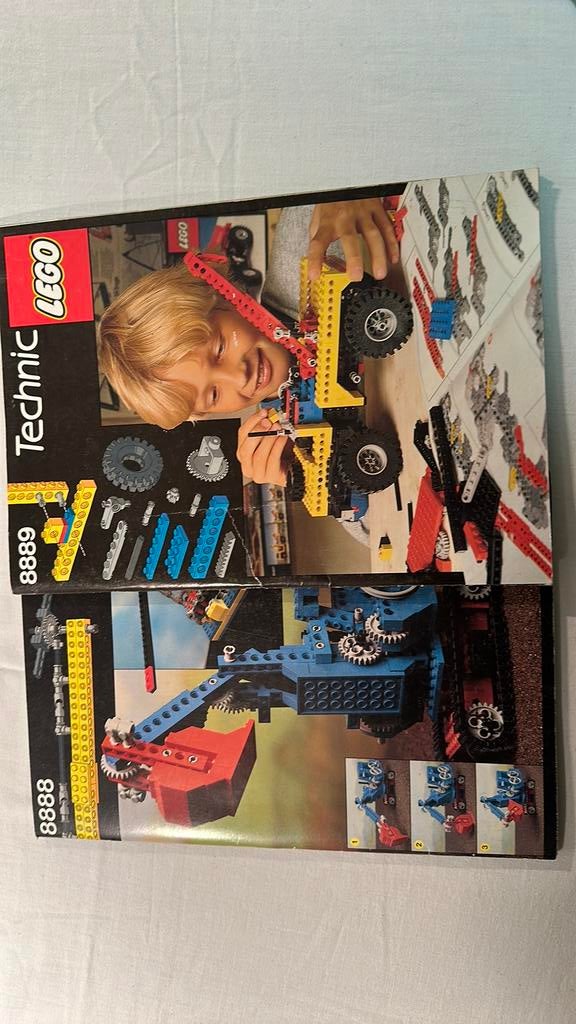 Lego Technic Idea Books 8888 en 8889 in goede conditie, Ophalen of Verzenden, Zo goed als nieuw