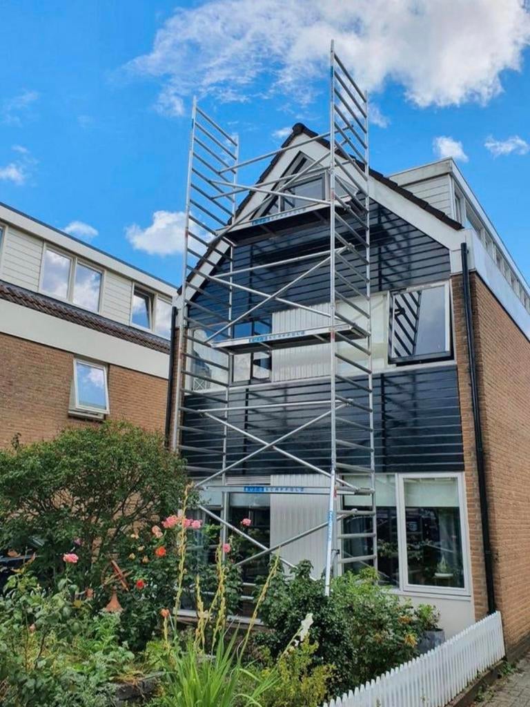 Diverse Rolsteigers huren/te huur rolsteiger!! €20 per dag, Doe-het-zelf en Verbouw, Steigers, Ophalen of Verzenden, Zo goed als nieuw