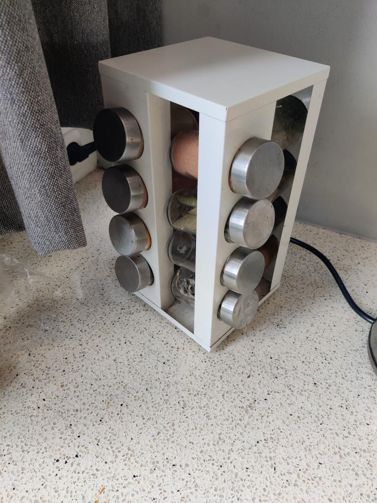 Salt & Pepper Kruidentoren Draaibaar, Huis en Inrichting, Ophalen of Verzenden, Gebruikt, Overige materialen, Overige stijlen