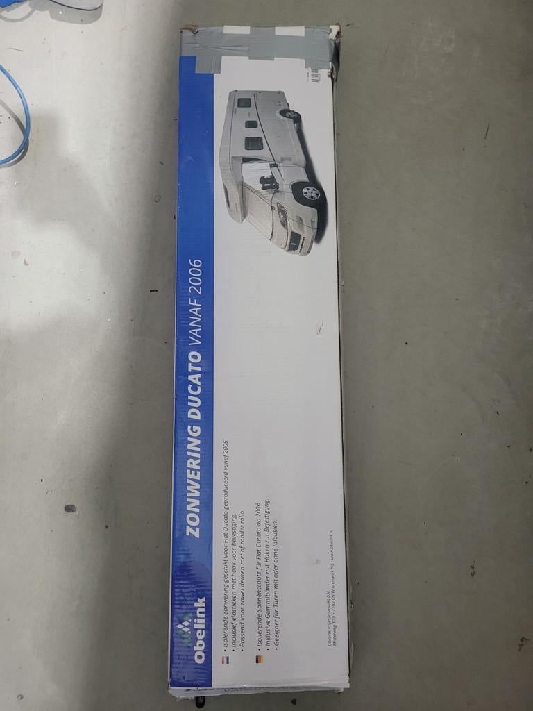 Raamisolatie Camper Fiat Ducato