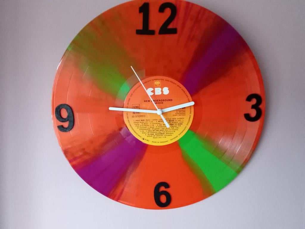 Klok van LP, Huis en Inrichting, Woonaccessoires | Klokken, Ophalen of Verzenden, Wandklok