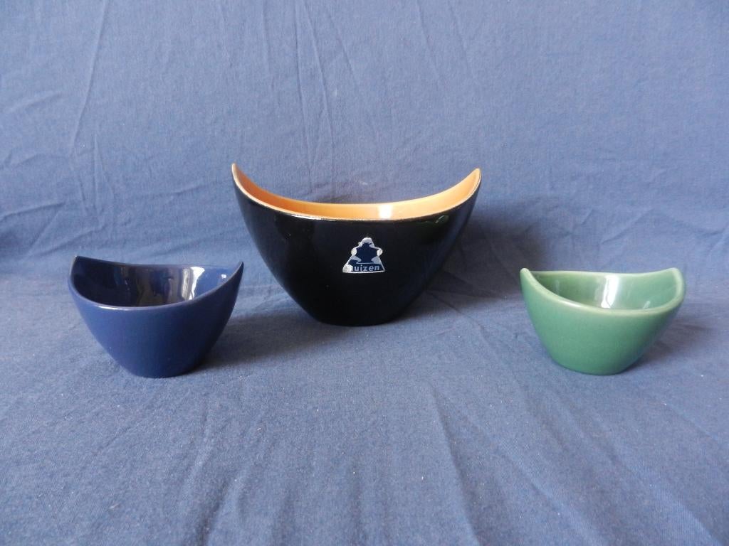 Pindastel model Tulipe zwart/Whisky De Driehoek Huizen, Antiek en Kunst, Ophalen of Verzenden