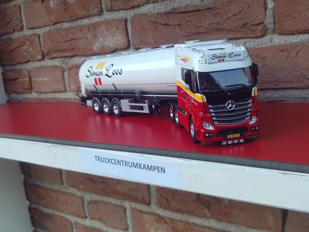 Tekno  Mercedes  Longline  van  Simon  Loos., Ophalen of Verzenden, Nieuw, Bus of Vrachtwagen, Tekno
