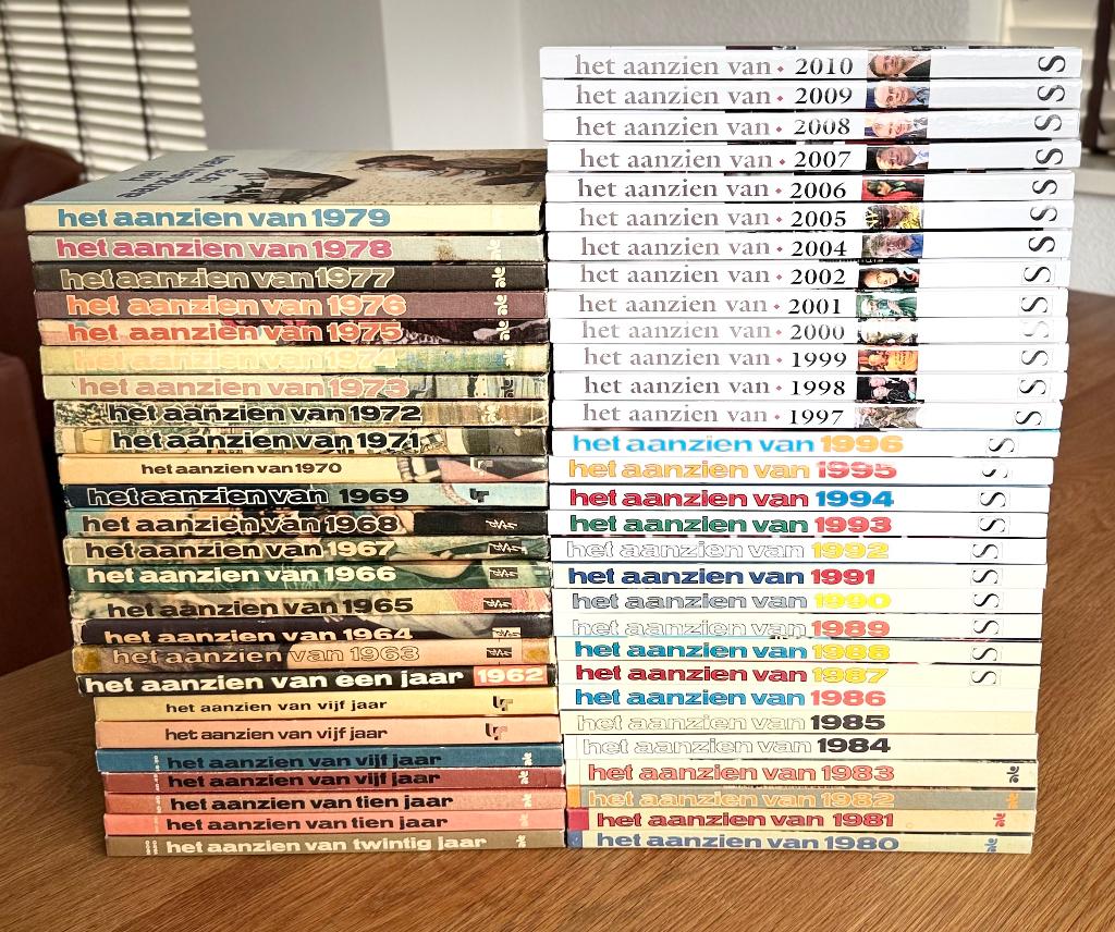 "Het Aanzien van" boeken, 1962–2010 + Overzichten 1900–1960, Boeken, Ophalen, 19e eeuw, Zo goed als nieuw, Het Aanzien van