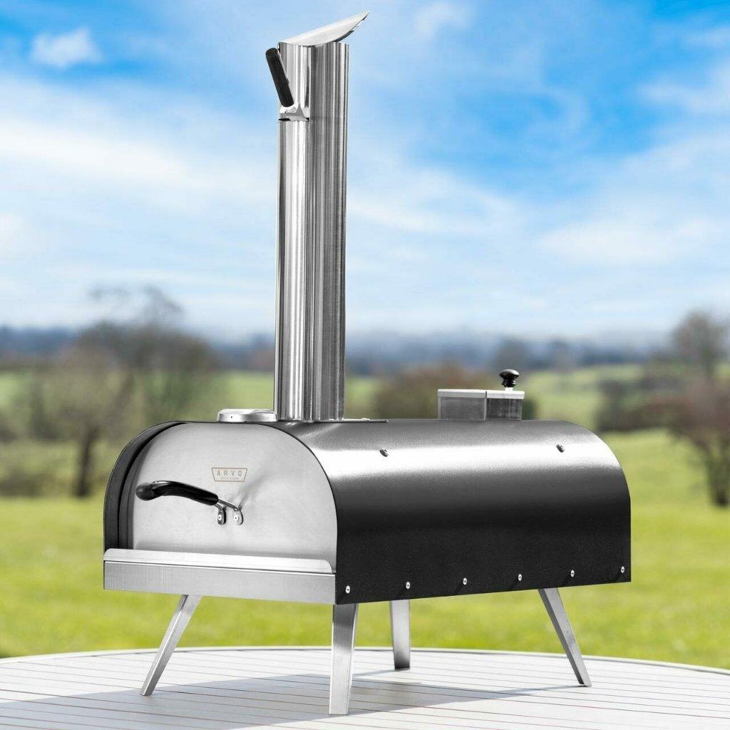 Winteraanbieding Pizzaoven Pizza Oven BBQ Grill Smoker, Tuin en Terras, Houtskoolbarbecues, Nieuw, Ophalen of Verzenden