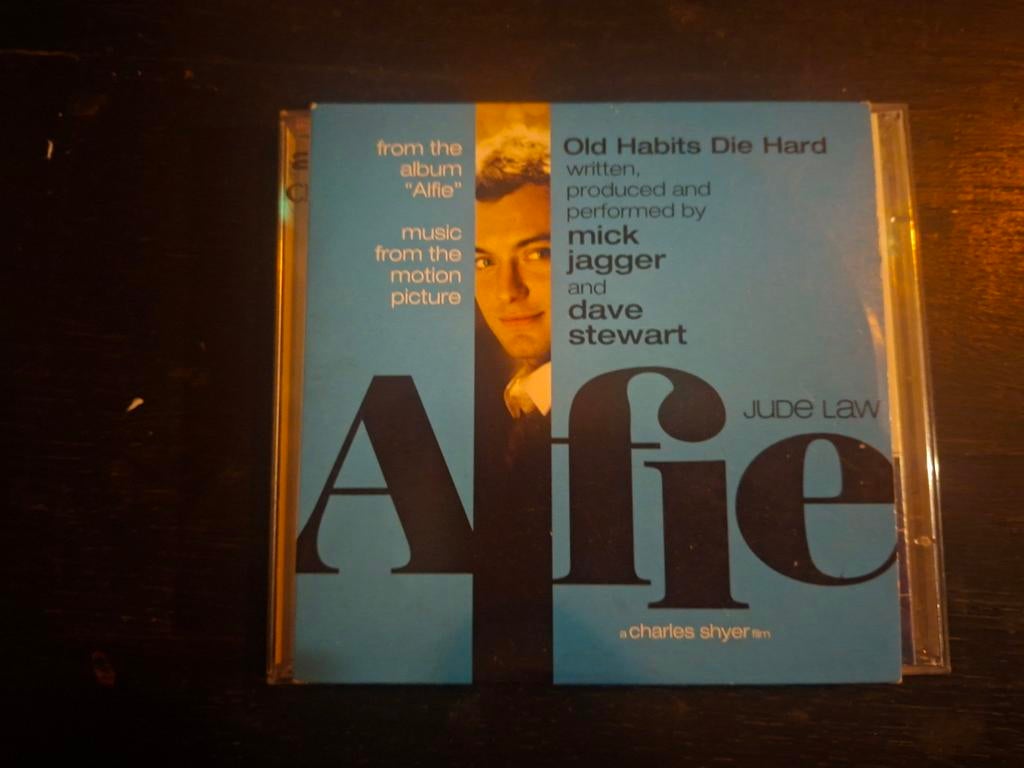 Alfie - Old Habits Die Hard CD Soundtrack, Ophalen of Verzenden, Zo goed als nieuw, Overige onderwerpen, Mick Jagger, Dave Stewart