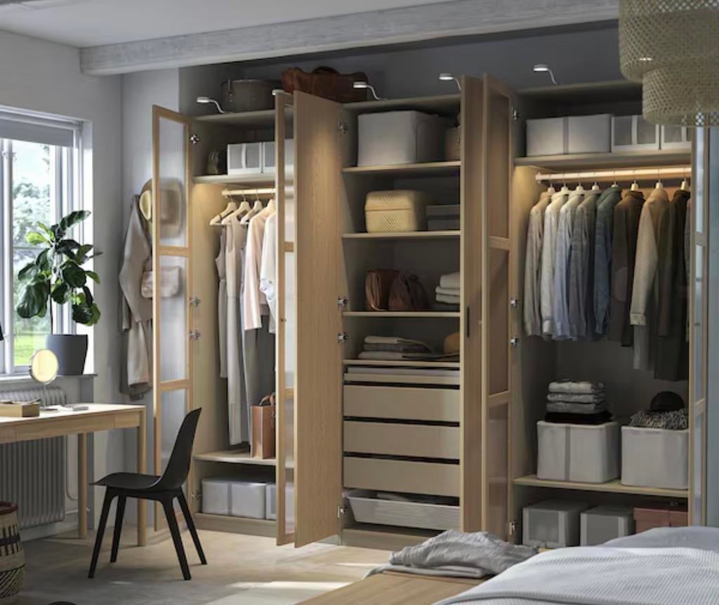 Ikea Pax kast montage, Ophalen, Zo goed als nieuw, 50 tot 75 cm, 200 cm of meer