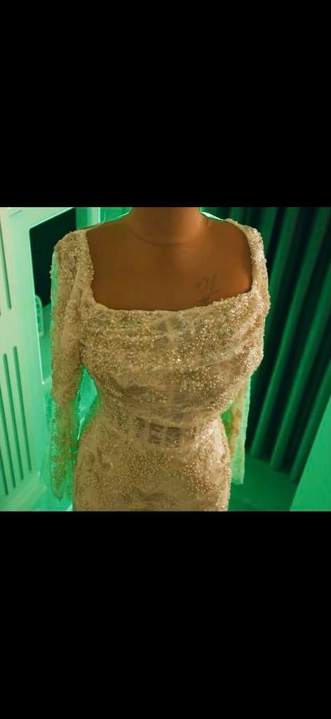 Laselins galajurk, Ophalen, Overige typen, Beige, Maat 42/44 (L)