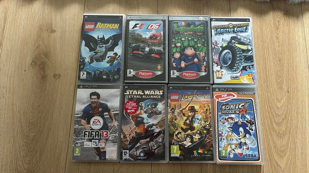 Psp games, Spelcomputers en Games, Avontuur en Actie, 1 speler, Ophalen of Verzenden, Zo goed als nieuw