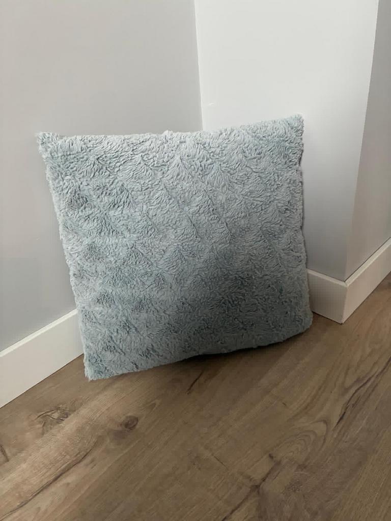 Sierkussen mint groen, Ophalen, Gebruikt, Groen, Vierkant