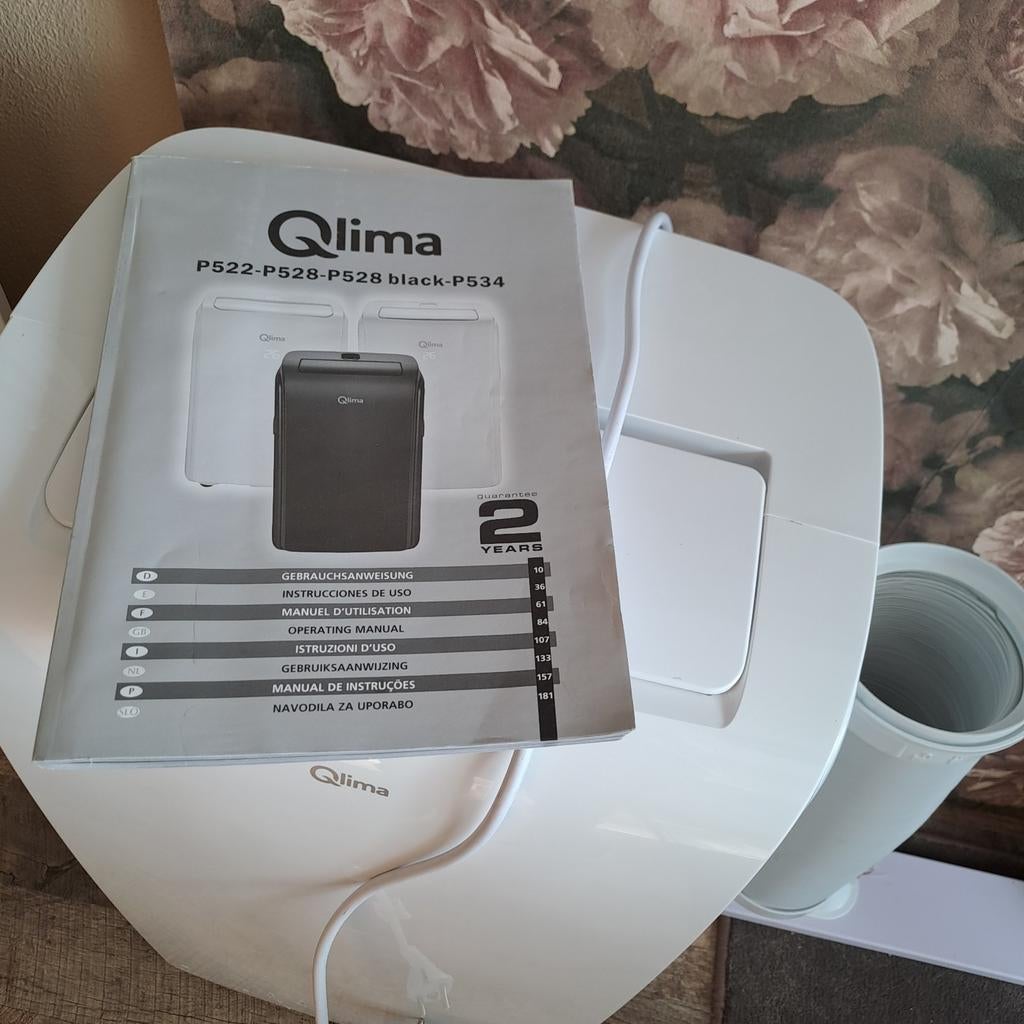 Qlima Mobiele Airco - Zo goed als nieuw, Witgoed en Apparatuur, Airco's, Ophalen, Zo goed als nieuw, Mobiele airco