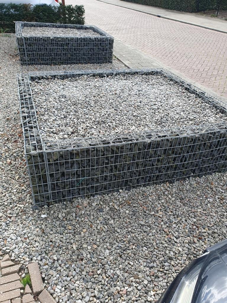 Steen bak in gaas, Ophalen of Verzenden