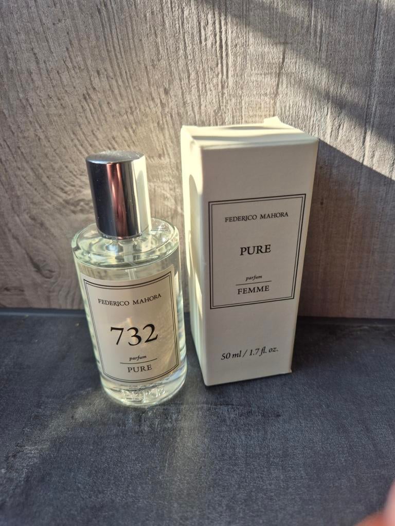 Federico Mahora Parfum Pure Femme 732 - 50 ml, Sieraden, Tassen en Uiterlijk, Uiterlijk | Parfum, Zo goed als nieuw, Ophalen of Verzenden