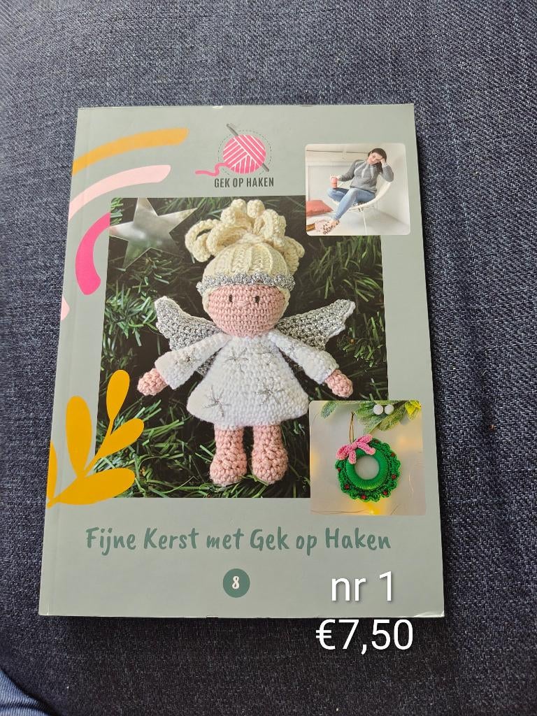 Diverse haakboeken, Ophalen, Zo goed als nieuw, Haken, Patroon of Boek