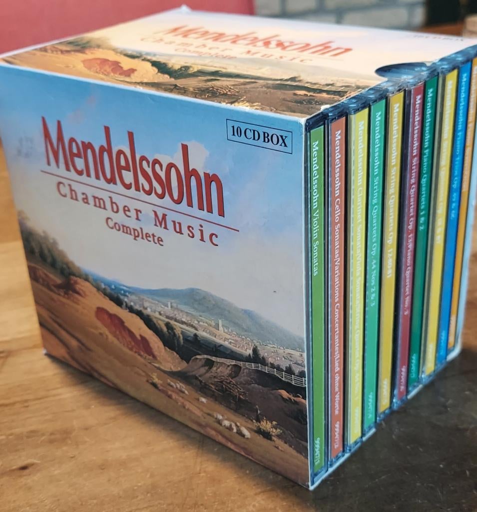 Mendelssohn Chamber Music Complete 10 CD Box, Kamermuziek, Boxset, Ophalen of Verzenden, Zo goed als nieuw