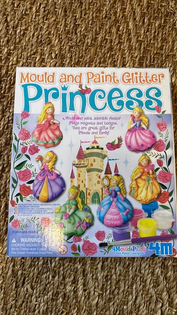 Gips gieten mallen prinsessen broches of hangers, Kinderen en Baby's, Speelgoed | Educatief en Creatief, Ophalen of Verzenden