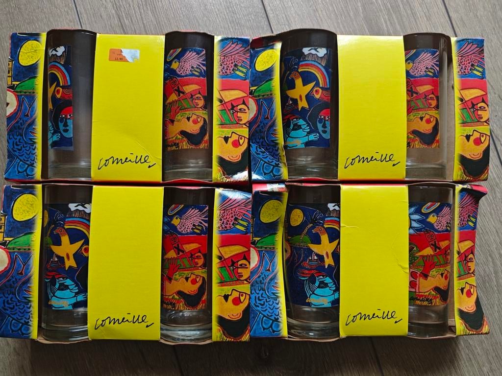 8 Corneille glazen nieuw in verpakking, Alle leeftijden, Ophalen of Verzenden, Nieuw in verpakking