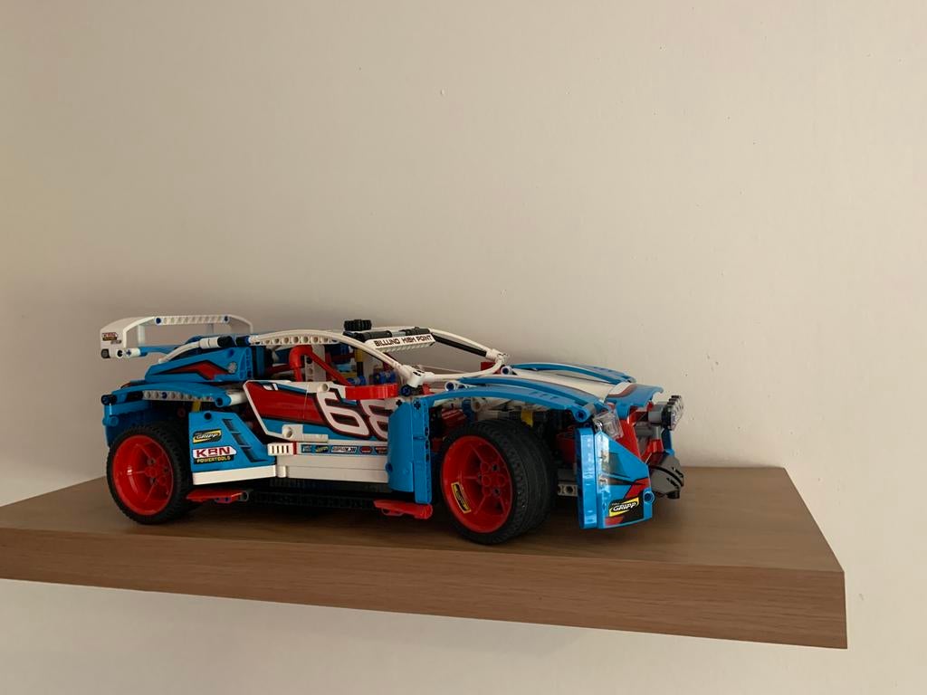 Technic lego rally auto 42077, Ophalen of Verzenden, Zo goed als nieuw, Complete set, Lego