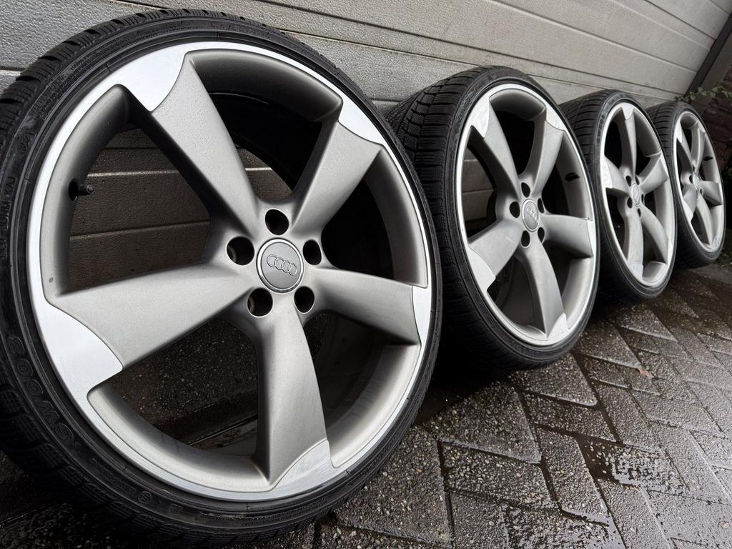 origi. 20 inch Audi Rotor A4 S4 B8 B9 TT TTS velgen banden, -, -, Banden en Velgen, Ophalen of Verzenden