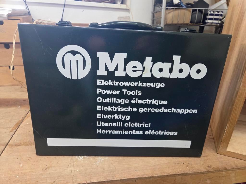 Bosch CSB 400-2 Combi Boormachine in Metabo koffer, Boormachine, Gebruikt, Ophalen of Verzenden, Minder dan 400 watt
