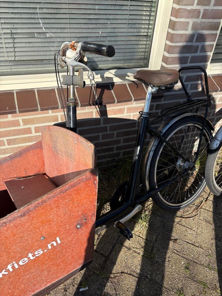 Degelijke bakfiets voor transport of kinderen, Ophalen of Verzenden, Gebruikt, Goederen, Overige merken