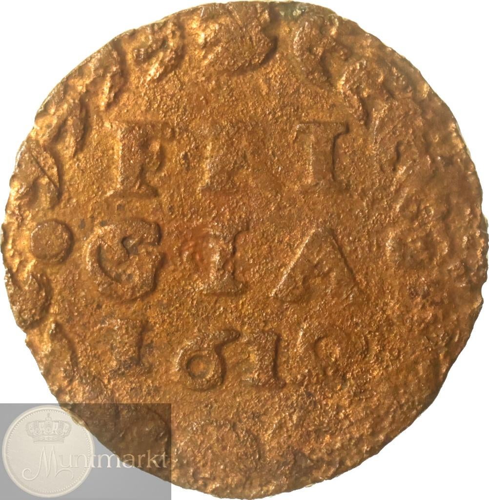 Reckheim - Duit 1619, Ophalen of Verzenden, Vóór koninkrijk, Overige waardes, Losse munt