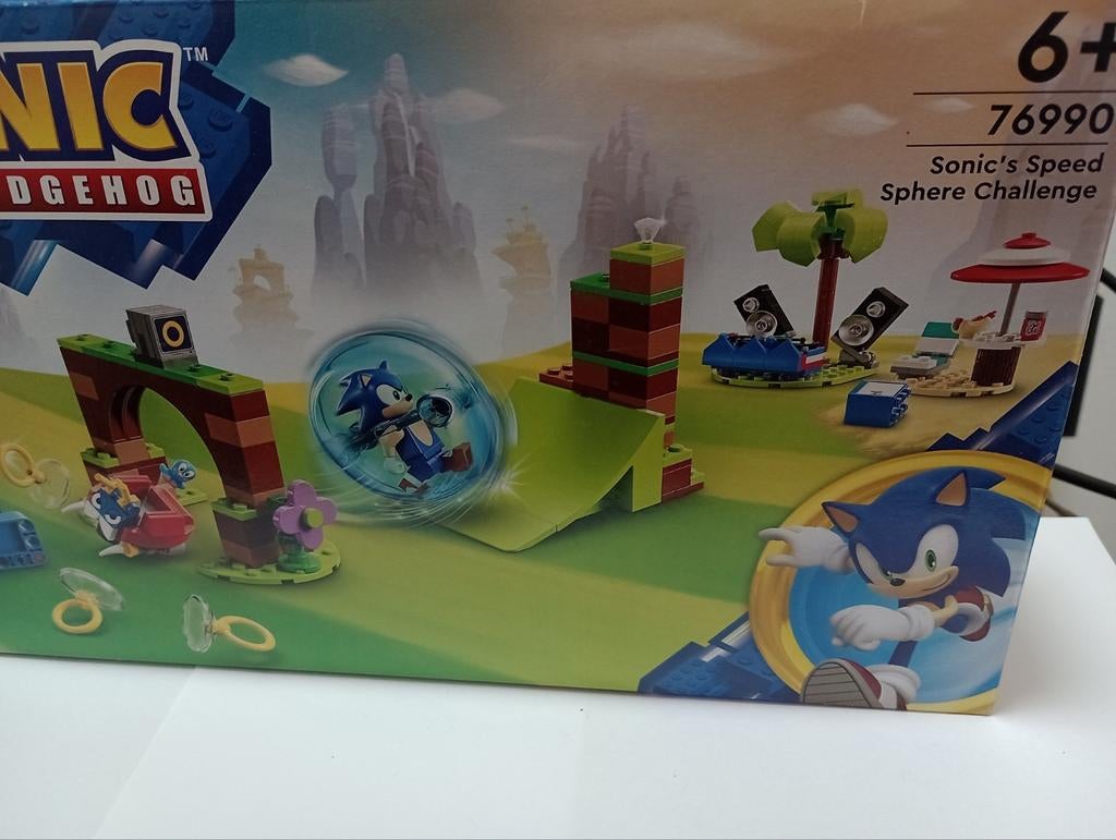 Lego Sonic 76990 - the Hedgehog super snelle uitdaging, Ophalen of Verzenden, Zo goed als nieuw, Complete set, Lego