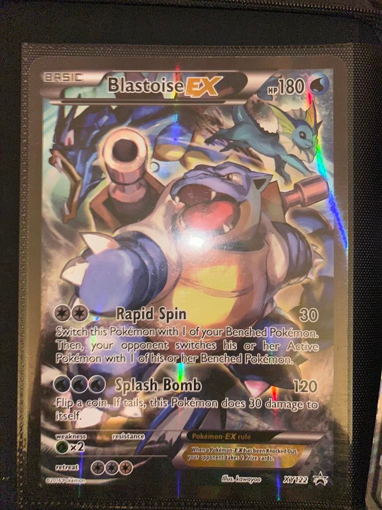Blastoise EX XY122 Promo Pokémon Kaart, Hobby en Vrije tijd, Verzamelkaartspellen | Pokémon, Ophalen of Verzenden, Zo goed als nieuw