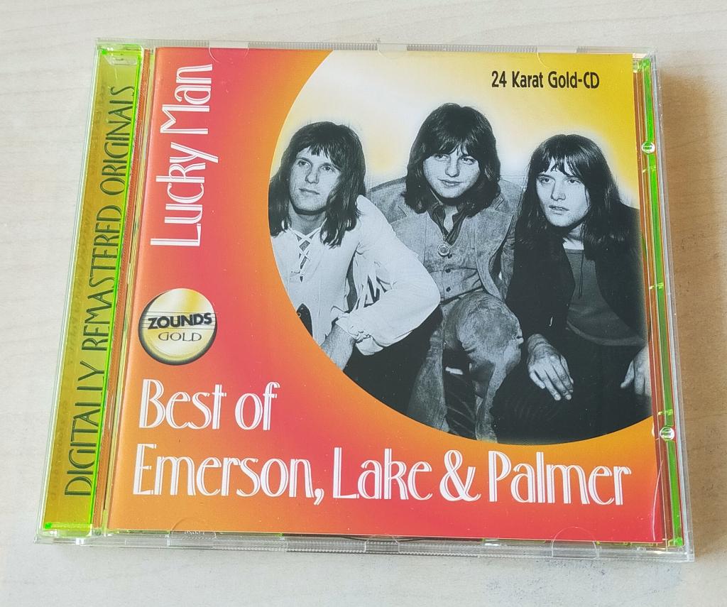 Emerson Lake & Palmer Lucky Man Best Of Gold CD 1999 Zounds, Ophalen of Verzenden, Gebruikt, Progressive