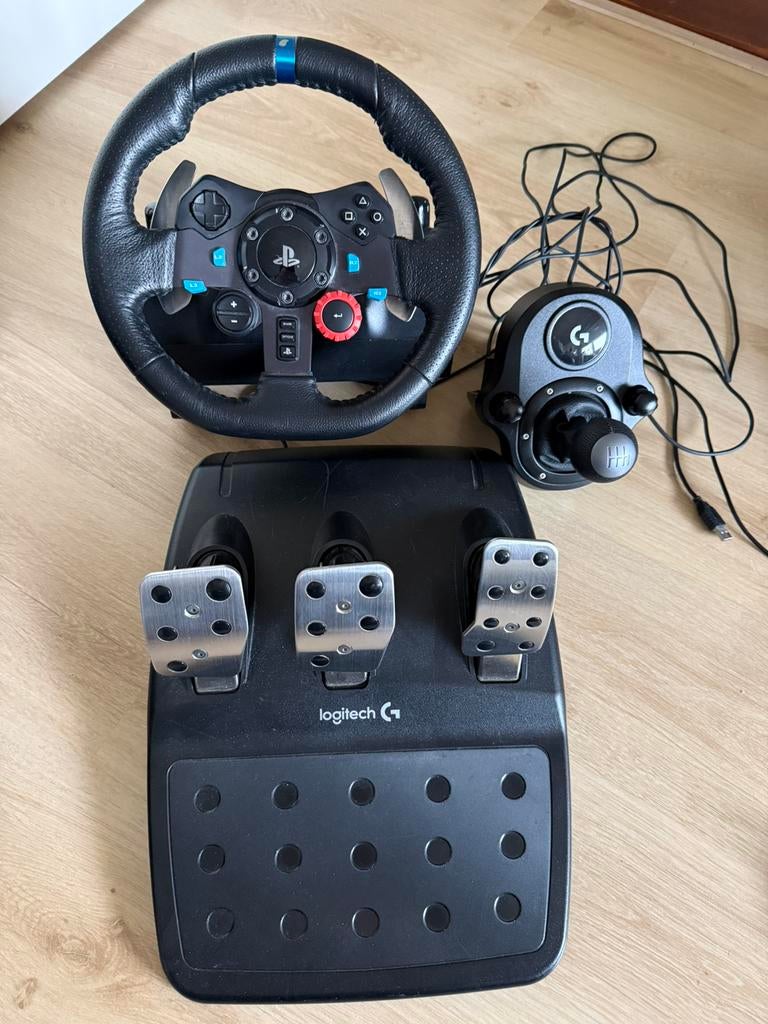 Logitech g29 volledige set, Spelcomputers en Games, Spelcomputers | Sony PlayStation Consoles | Accessoires, Ophalen of Verzenden
